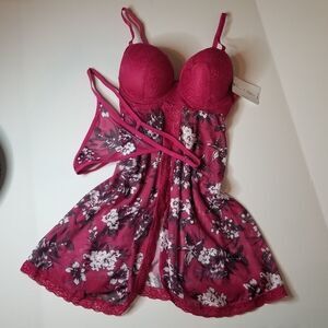 🆕️💥French Affair babydoll set with Thong